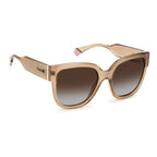 Polaroid Beige Plastic Sunglasses