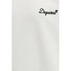 Dsquared² White Cotton Sweatshirt - Zeiniez