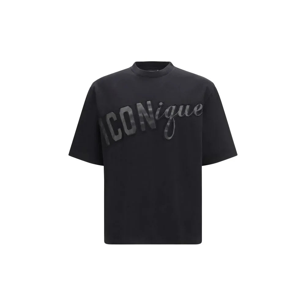 Dsquared² Black Cotton T-Shirt - Zeiniez