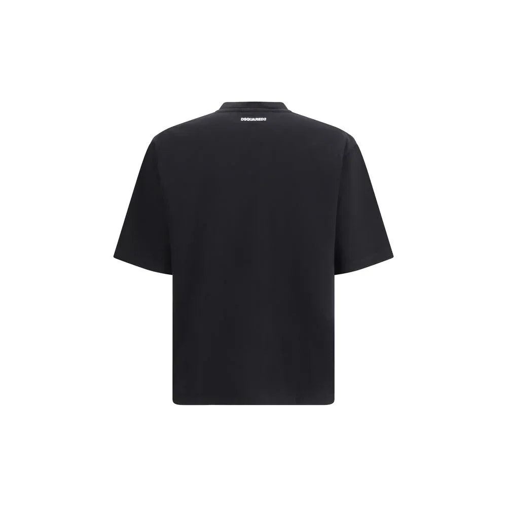 Dsquared² Black Cotton T-Shirt - Zeiniez