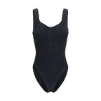 Hunza G Black Polyamide One-Piece Swimsuit - Zeiniez