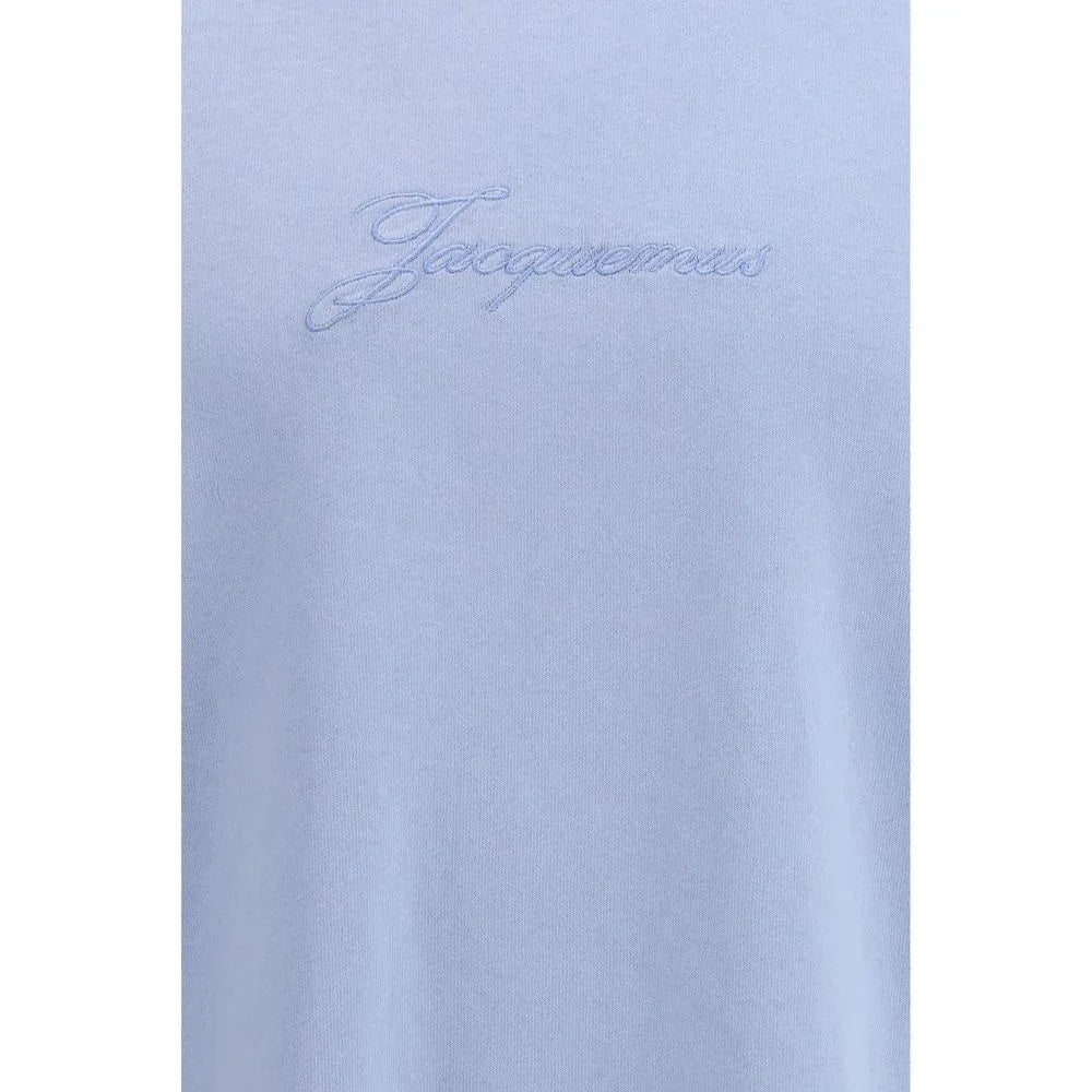Jacquemus Blue Cotton T-Shirt - Zeiniez