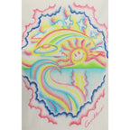 Casablanca Multicolor Cotton T-Shirt - Zeiniez