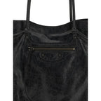 Balenciaga Black Lamb Ovis Aries Aries Shoulder Bag - Zeiniez
