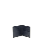 Valentino Garavani Blue Calf Leather Bos Taurus Wallet