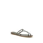 Pedro García Brown Calf Leather Bos Taurus Sandals - Zeiniez