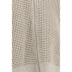 Brunello Cucinelli Beige Cotton Cardigan - Zeiniez