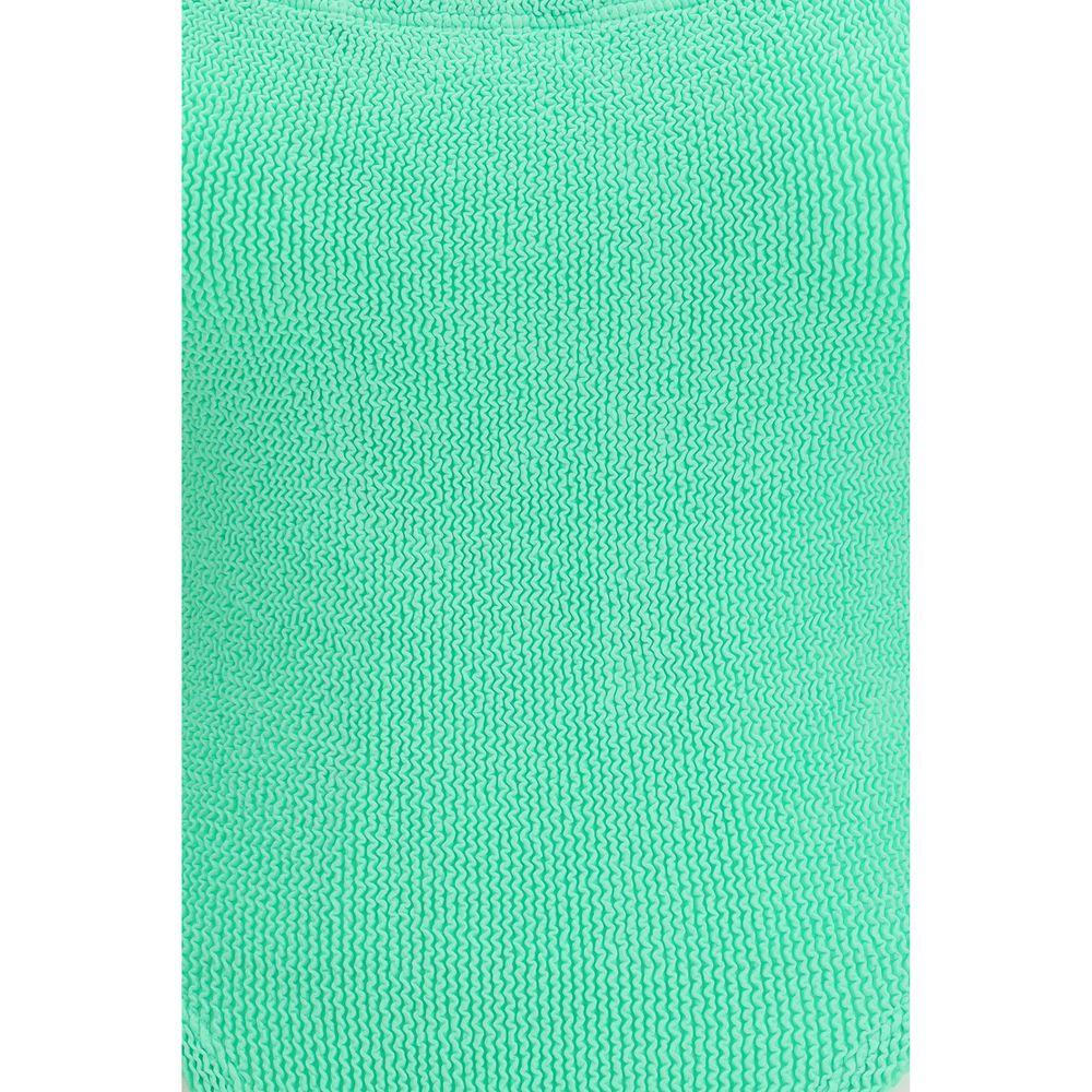 Hunza G Bicolor Polyester One-Piece Swimsuit - Zeiniez