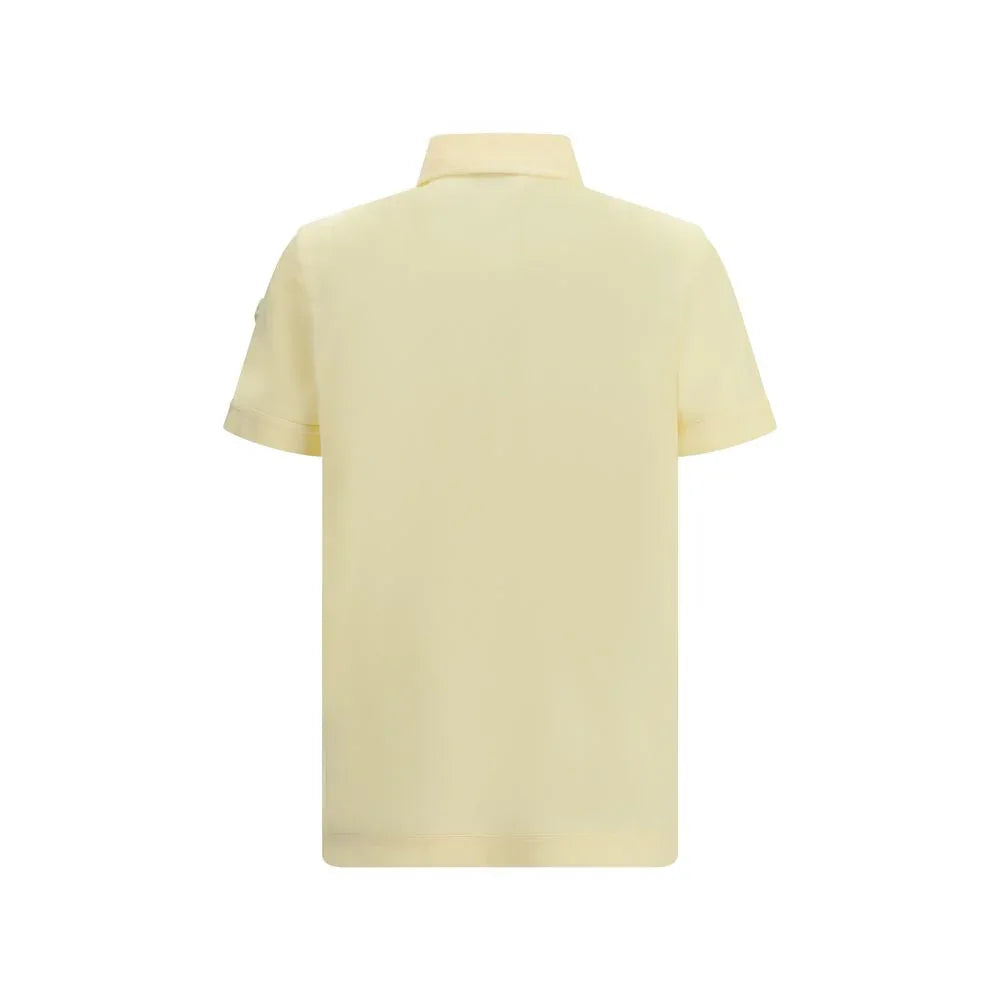 Moncler Bicolor Cotton Polo Shirt - Zeiniez