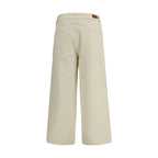 Moncler Beige Cotton Casual Pants