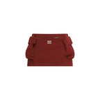 Miu Miu Bordeaux Cotton Mini Skirt - Zeiniez