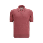 Brunello Cucinelli Multicolor Linen Polo Shirt - Zeiniez
