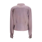 Margiela Purple Silk Dress Shirt - Zeiniez