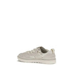 UGG Gray Calf Leather Bos Taurus Low Top Sneakers - Zeiniez