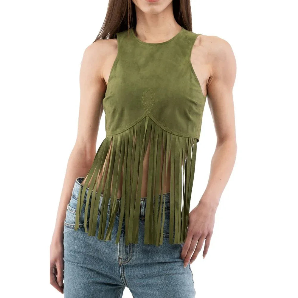 Moschino Bicolor Cotton Tank Tops - Zeiniez