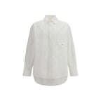 Jacquemus White Cotton Dress Shirt - Zeiniez