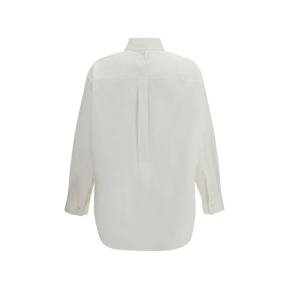 Jacquemus White Cotton Dress Shirt - Zeiniez