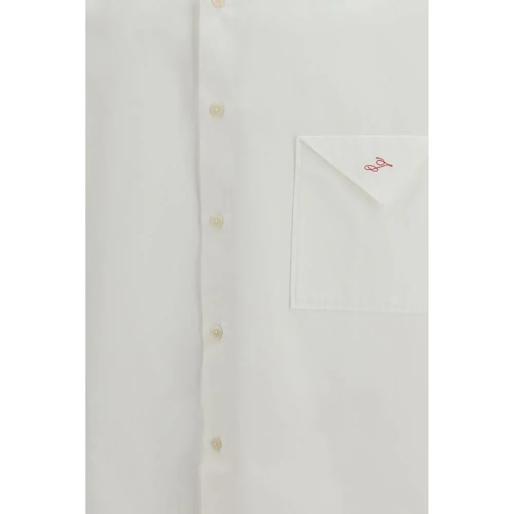 Jacquemus White Cotton Dress Shirt - Zeiniez