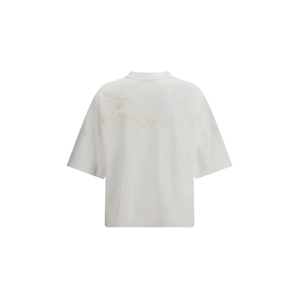 Jacquemus White Cotton T-Shirt - Zeiniez
