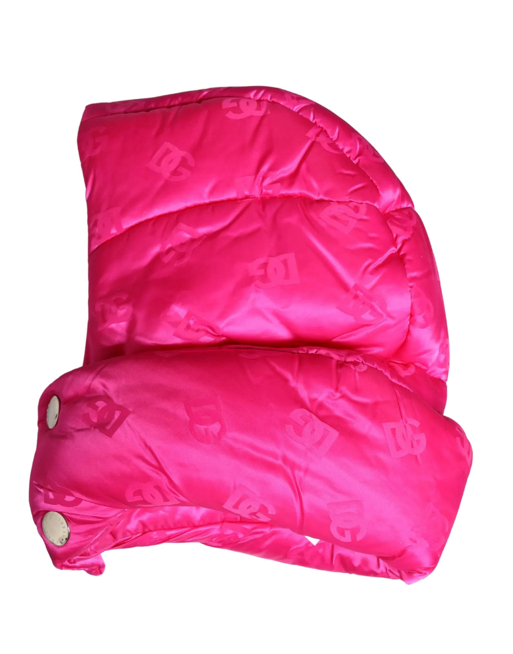 Dolce & Gabbana Men Pink Logo Print Whole Head Wrap Capello Hat - Zeiniez