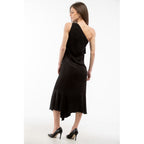 Moschino Black Viscose Cocktail Dress