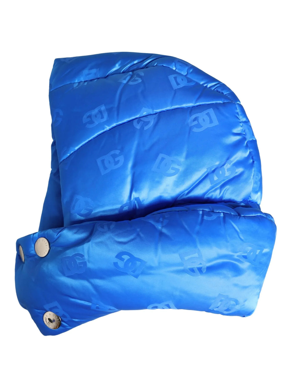 Dolce & Gabbana Men Blue Logo Print Whole Head Wrap Capello Hat - Zeiniez