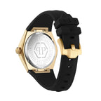 Philipp Plein Black Synthetic Dress Watch