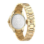 Philipp Plein Gold Stainless Steel Dress Watch