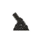 HIBOURAMA Black Resin Handbag