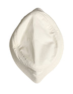 Dolce & Gabbana Men White Cotton Bucket Fisherman Capello Hat - Zeiniez