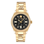 Philipp Plein Gold Stainless Steel Dress Watch