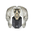 Philipp Plein Gold Stainless Steel Dress Watch