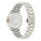 Versace Gray Stainless Steel Dress Watch