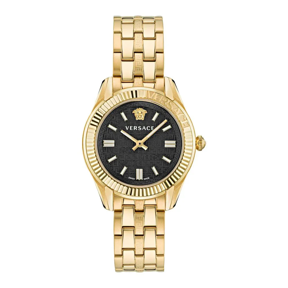 Versace Gold Stainless Steel Dress Watch - Zeiniez