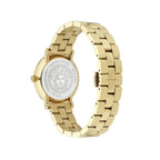 Versace Gold Stainless Steel Dress Watch