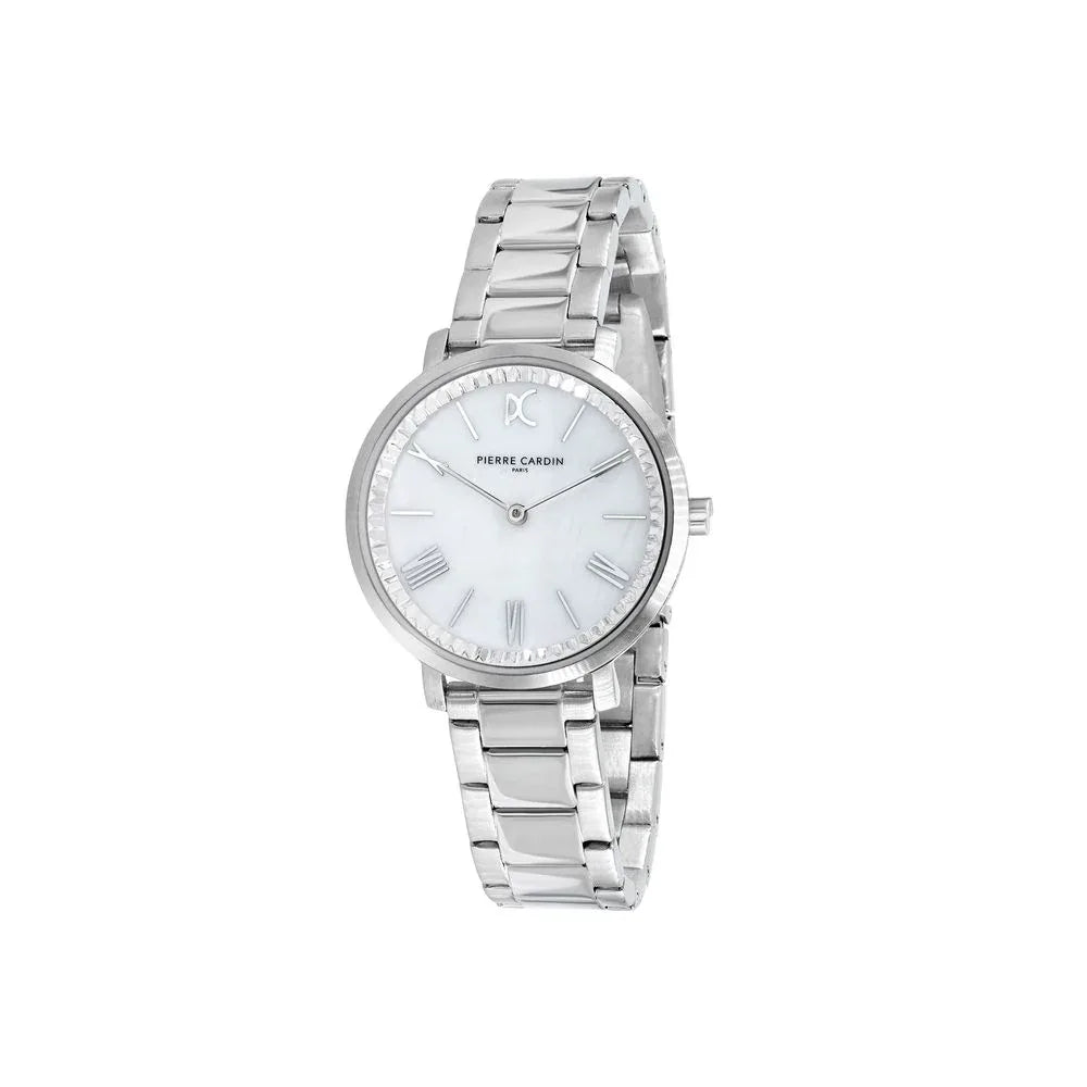 Pierre Cardin Gray Stainless Steel Dress Watch - Zeiniez