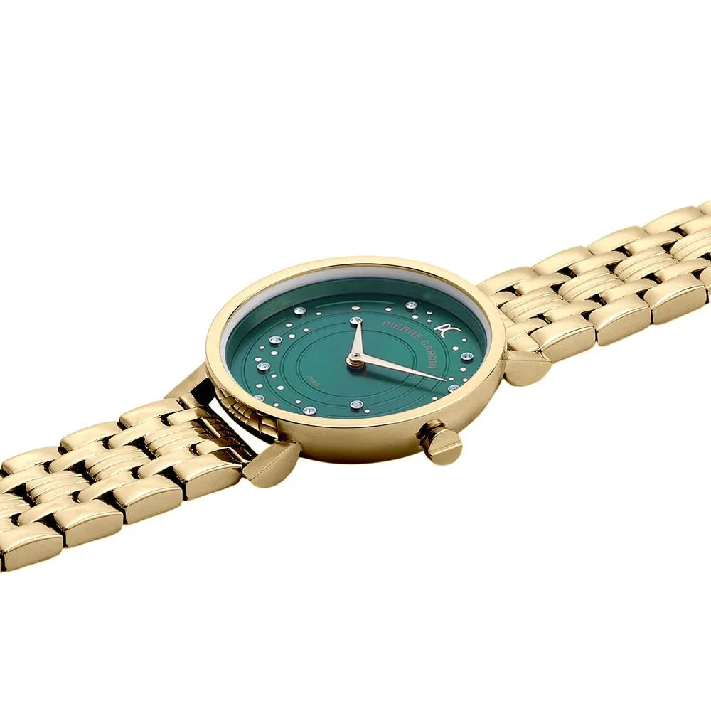 Pierre Cardin Gold Stainless Steel Dress Watch - Zeiniez