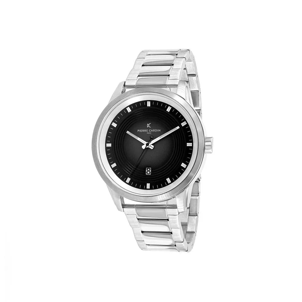 Pierre Cardin Gray Stainless Steel Dress Watch - Zeiniez