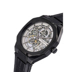 Pierre Cardin Black Leather Dress Watch - Zeiniez