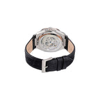 Pierre Cardin Black Leather Dress Watch