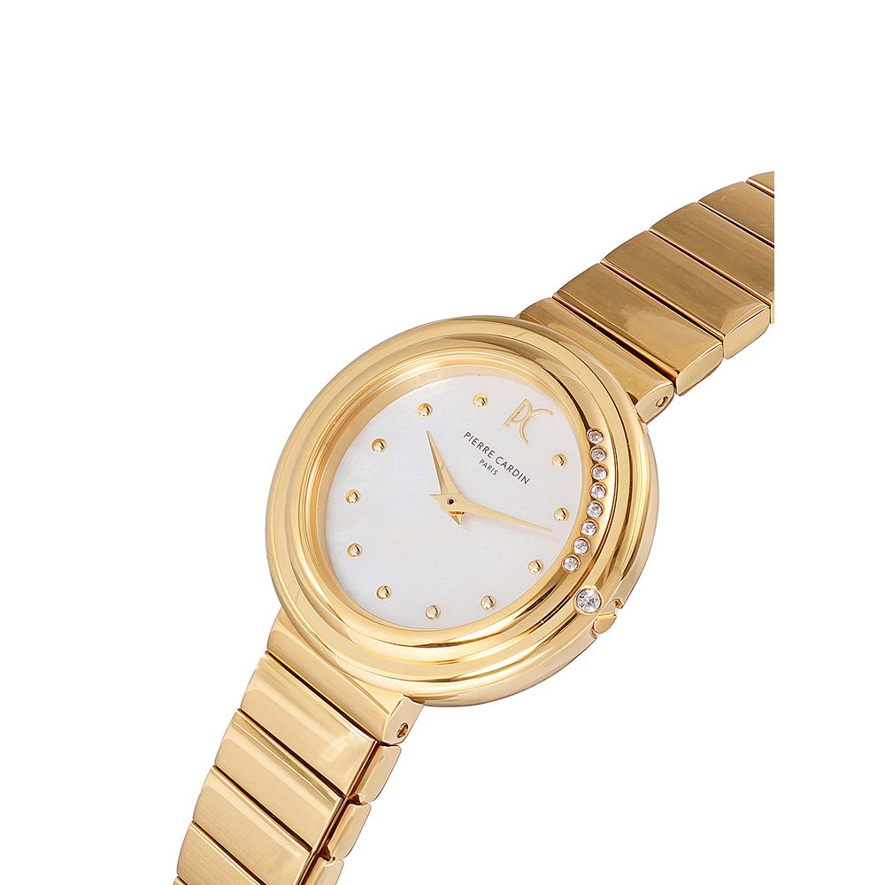 Pierre Cardin Gold Stainless Steel Dress Watch