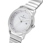 Pierre Cardin Gray Stainless Steel Dress Watch