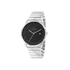Pierre Cardin Gray Stainless Steel Dress Watch