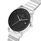 Pierre Cardin Gray Stainless Steel Dress Watch