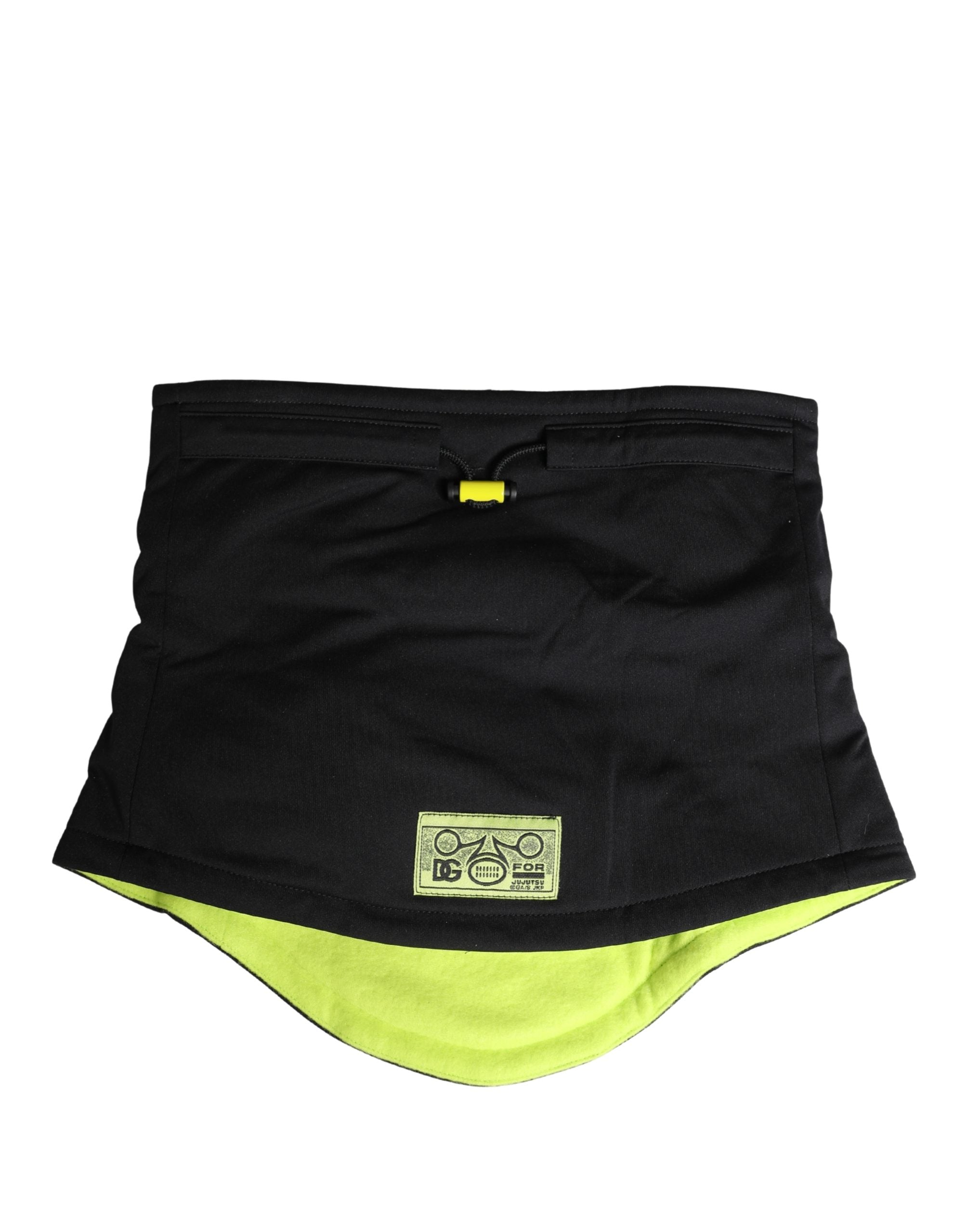 Dolce & Gabbana Men Black Polyester Knitted Bucket Capello Hat