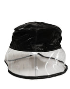 Dolce & Gabbana Black Nylon Plastic Fisherman Bucket Capello Hat - Zeiniez