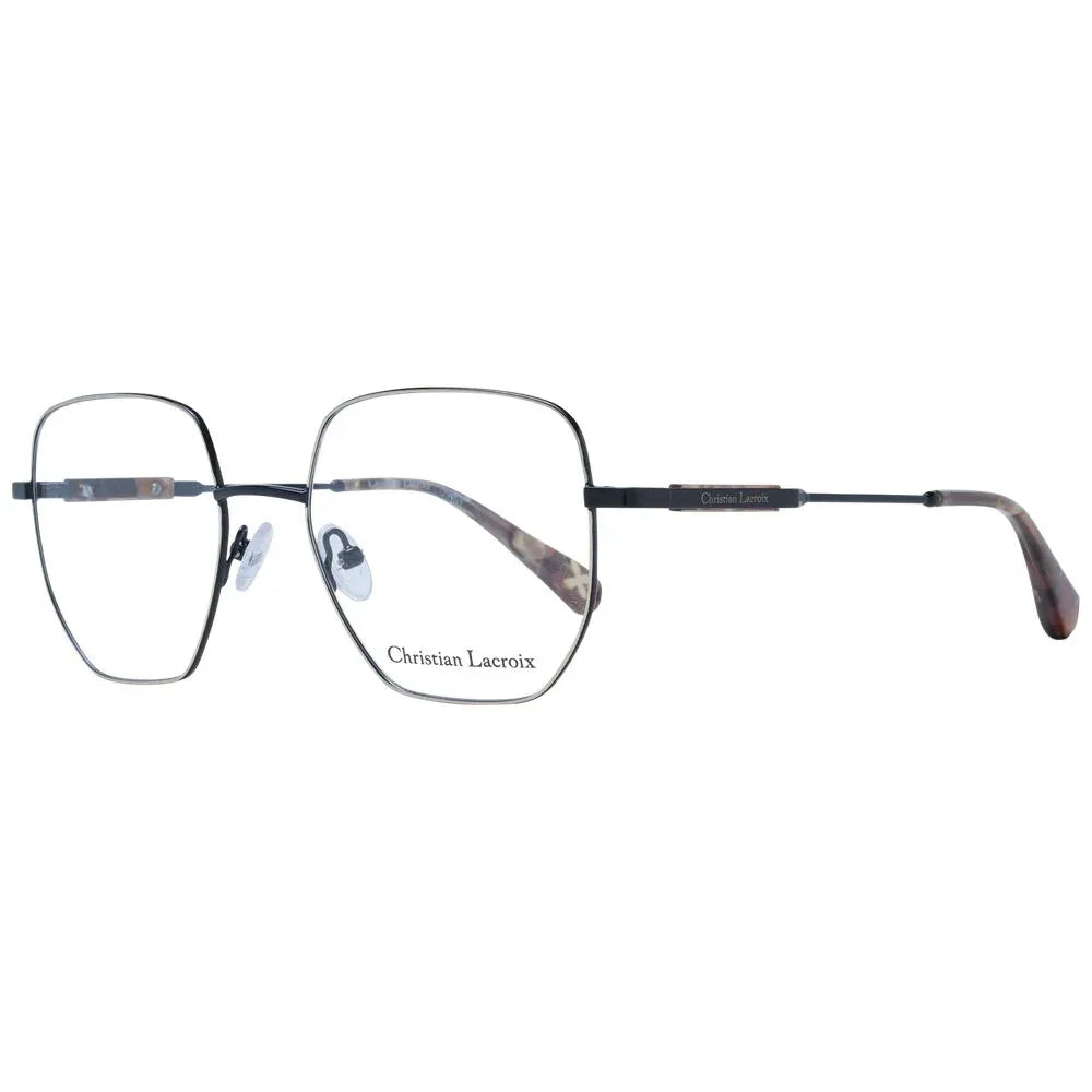 Christian Lacroix Black Stainless Steel Glasses (Frames) - Zeiniez