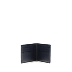 Ferragamo Gray Calf Leather Bos Taurus Wallet