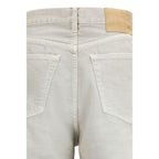 Haikure Gray Cotton Straight-Leg Jeans - Zeiniez