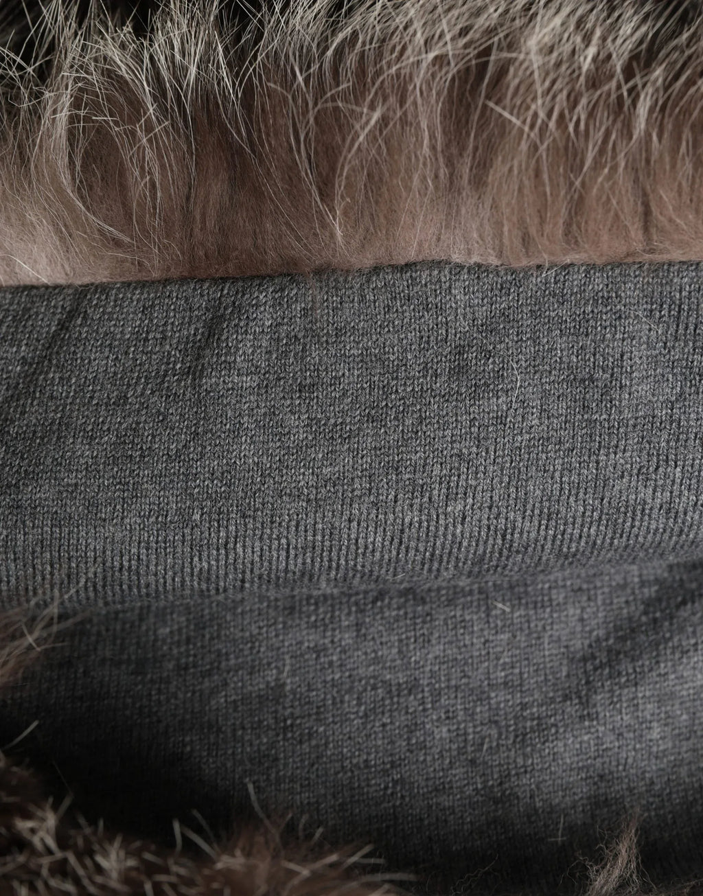 Dolce & Gabbana Brown Faux Fur Whole Head Wrap Capello Hat - Zeiniez